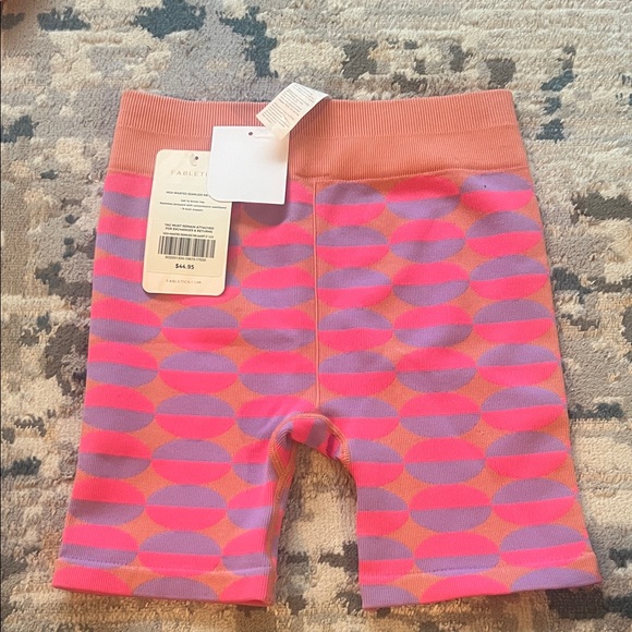 Fabletics Pink and Purple Athletic Shorts - Picture 2 of 6
